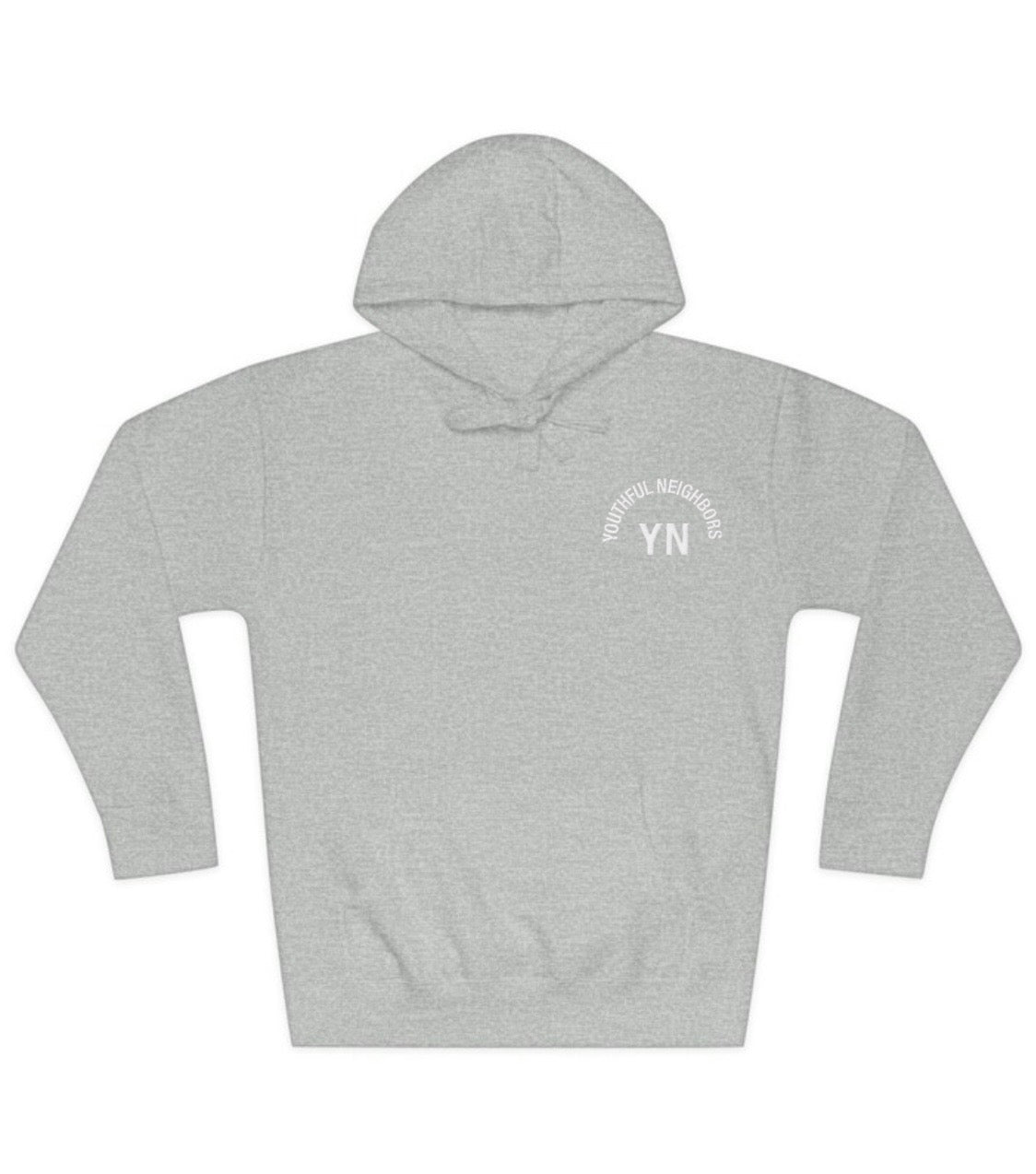 Youthful Neighbor Fleece Hoodie - Carbon Grey