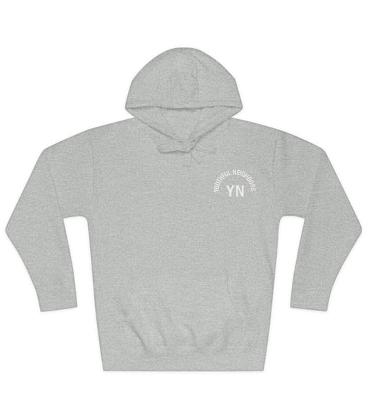 Youthful Neighbor Fleece Hoodie - Carbon Grey