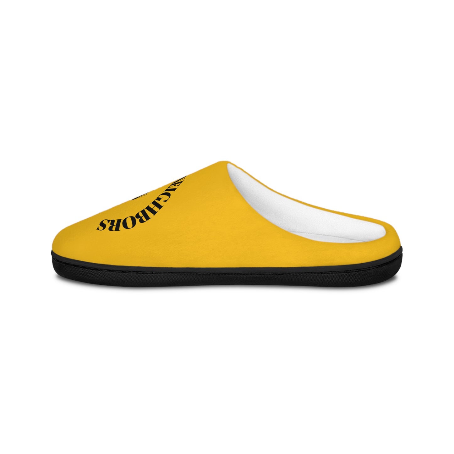 Youthful Neighbors Yellow Indoor Slippers for Men