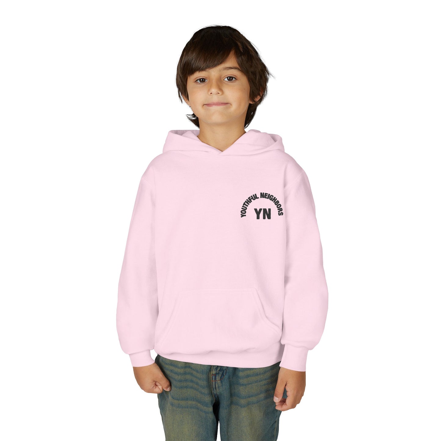 Youthful Neighbors Heavy Blend Kids Hoodie