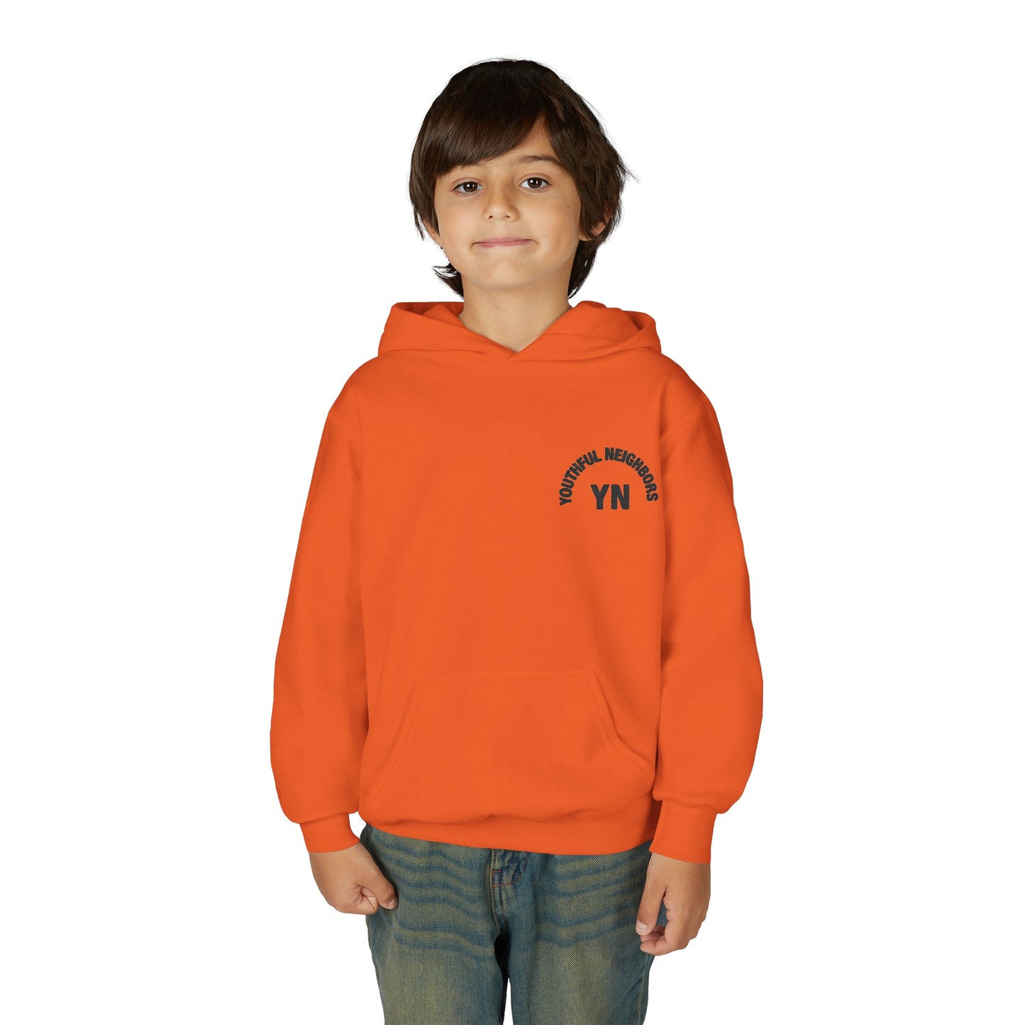 Youthful Neighbors Heavy Blend Kids Hoodie